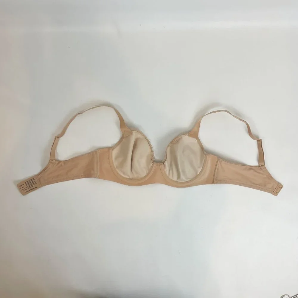 NWOT Soma Enticing Lift Full Coverage Lace Bra Beige 34B Set of 3